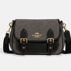 Coach - Lucy Crossbody bag in Black/Grey